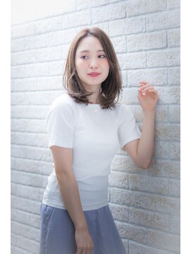 ソア 武蔵小杉(SOAR) 着物も◎デジタルパーマ&イルミナカラーのヘルシーレイヤーボブ