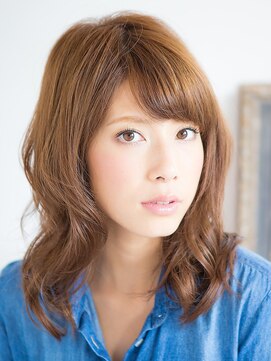アリエス Aries 上赤江店 30代40代50/くびれレイヤーミディ♪グレーベージュ