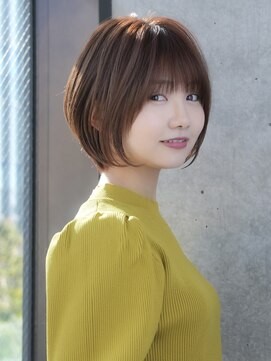 エインアンリー 表参道(AIN.ANLY.) 前髪あり大人ショートボブ20代30代40代【AIN.表参道】川原大地