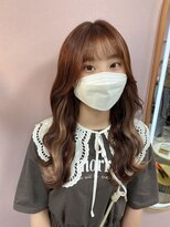 ガルボヘアー 名古屋栄店(garbo hair)&nbsp;#名古屋#栄#プルエクステ#インナーカラー#ベージュ#ナチュラル