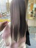 《美髪になりたい方》カット＋ストレート＋トリートメント(1Step)　￥18000