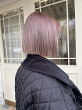 ヘアメイク アンジー(hair make anjii) ピンクグレージュ