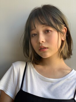 ブラウヘアアンドケア(care)の写真/デザインカラーで魅せる“大人可愛い”。色味を自在に表現してくれるから、あなたのなりたいが叶う♪