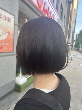 サンクチュアリー ウィズ コネクト(Sanctuary with connect) 外ハネほボブスタイル