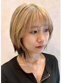 カット ブリーチ デザインカラー ダブルカラー インナー 名古屋