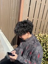 アイズ 海老名(AIZU)&nbsp;波巻きスパイラルパーマ　波巻きパーマ　メンズパーマ