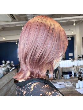 ミル(1001 mille) セミディ/ピンクベージュ/ピンクカラー/ベージュカラー