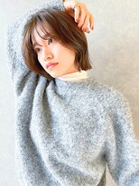 オブジェ シエル(obje't ciel)&nbsp;【obje’t ciel】short layer × cocoa beige【暮石　唯】