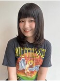 レイヤー×内巻き
