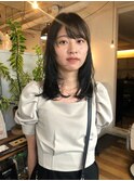 動くセミロング
