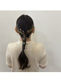 お呼ばれヘアセット