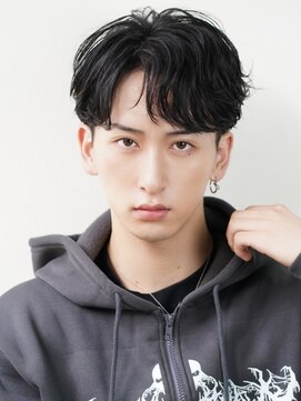 プルーブトウキョウ 渋谷(PROVE TOKYO) ニュアンスリバースパーマフェザーショートセンターパート