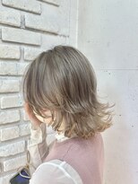 クリーブ 池袋(creeb)&nbsp;ミディアムレイヤー、ミルクティーベージュ