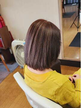 シャルシェ(Chercher) 白髪ぼかし★コントラストグレージュハイライト