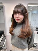 縮毛矯正してても動きを出せるレイヤーカット
