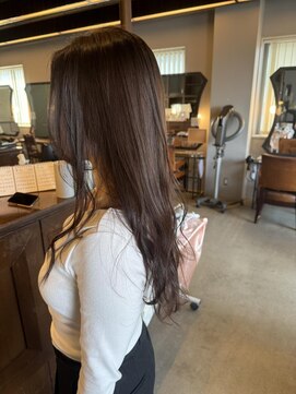 アングゥギャラリー(ungu GALLERY) ベージュ/顔周りレイヤー/ブラウン