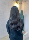 ロングヘアパーマ