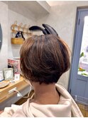 襟足すっきりショート