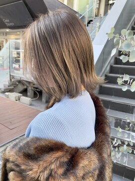 ヌード(NUDE) NUDE結べるボブ レイヤーボブ切りっぱなしボブ タッセルボブ