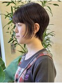 大人可愛いマッシュショートボブウルフ20代30代40代50代静岡清水