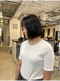 ぱっつんボブ