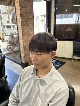 カズヘア 段原店(Kazu Hair) ツーブロック×マッシュ