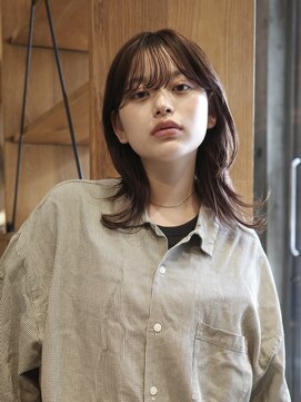 ネロ ヘアサロン 渋谷(NERO HAIR SALON) 【倉畑果歩】ハッシュカット レイヤー シースルーバング
