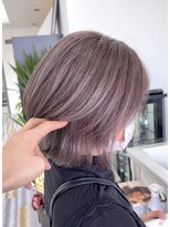 ストゥー(StueW.)&nbsp;ラベンダーグレージュ/髪質改善/ケアブリーチ/ブリーチ/カラー