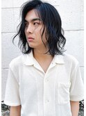 原宿キムタク木村拓哉ロン毛男子スパイラルパーマメンズパーマ
