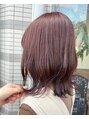 ヨンド(yond) 柔らかいブリーチ無しピンクブラウン♪