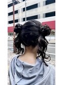 クラゲヘア ヘアアレンジ◎ふわふわツイン×量産型