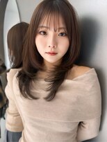 サンド ミュウ 横浜店(sand mieu)&nbsp;ミディアムレイヤー/透明感カラー/グレージュ/韓国風/横浜駅