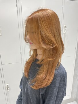 ジーナ 新宿(Zina) 【ジーナ新宿】大橋美月担当  レイヤー/ブリーチ/髪質改善