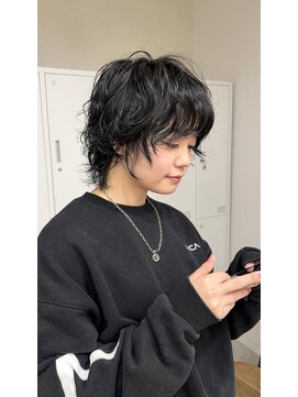 ジゼル(gisele) 無造作ウルフパーマ