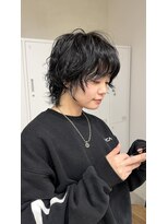 ジゼル(gisele) 無造作ウルフパーマ