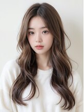 アノ 渋谷(ano) 大人可愛いくびれレイヤー × 透明感ベージュロング