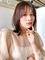 シンス 銀座(since) 外ハネくびれボブ/顔周りレイヤー/小顔ヘア/似合わせカット