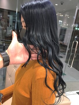 アッシュ 川崎店(Ash) ブルーグレージュ　ブリーチあり