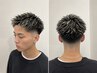 【清潔感UP】メンズカット+眉カット(シャンプー込)¥2800【三宮/メンズ】