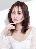 【La fith】くびれボブ×顔回りレイヤー×シースルーバング