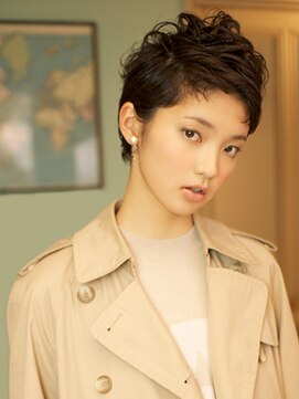 ベック ヘアサロン(BEKKU hair salon) 大人かっこいいリーゼントにまとめたクールマニッシュショート☆