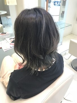 カイム ヘアー(Keim hair) 外ハネボブ/セミディ/レイヤーカット/透明感カラー/夏カラー