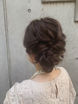 ウノプリール 茶屋町店(unopulir) ざっくりフェミニンアレンジ