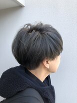 10711 となりの美容室&nbsp;メンズ マッシュ アッシュ系カラー