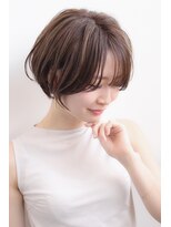 ヘアメーク ヴォリオ(hair make Voglio) バングが決め手のスマートボブ