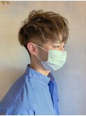 メンズカット/刈り上げショート/パーマ/ツーブロックby マツモト