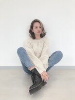 テジナ(tejina)&nbsp;ミディアムヘア×フェイスフレーミング