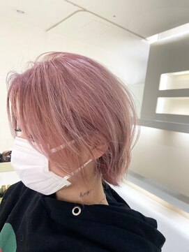 エイブルヘアー(able hair) パールピンクボブ