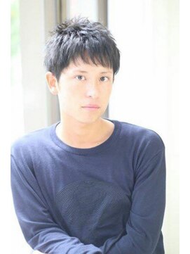 美容室 リーフ 竜南店(LeaF) カジュアルなスパイキーショート☆黒髪が人気!!