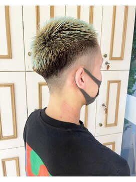 アルクバイネオリーブ 荻窪店(arc by neolive) フェード坊主スタイル